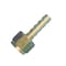 Tru-Flate Tru-Flate Brass Barbed Swivel Fitting 1/4 in. Female 1 pc 21323 - alternate 2